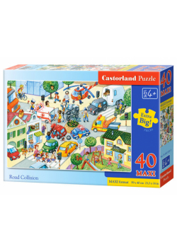 Puzzle Maxi Road Collision 40