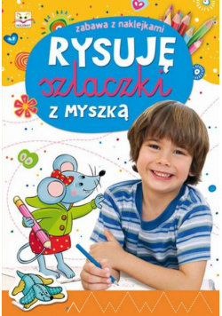 Rysuję szlaczki z myszką Zabawa z naklejkami