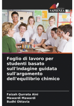 Foglio di lavoro per studenti basato sull'indagine guidata sull'argomento dell'equilibrio chimico