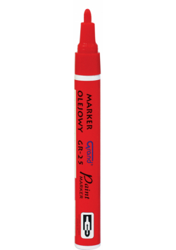 Marker olejowy GR-25 Grand czerwony