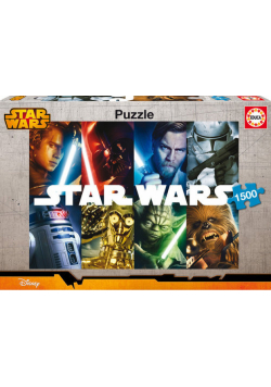 Puzzle 1500 Gwiezdne Wojny Panorama