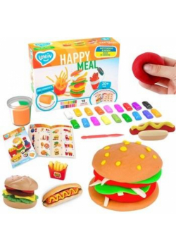 Ciastolina lekka TM Lovin Happy Meal