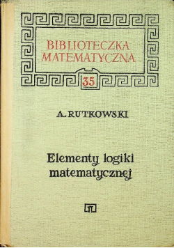 Elementy logiki matematycznej