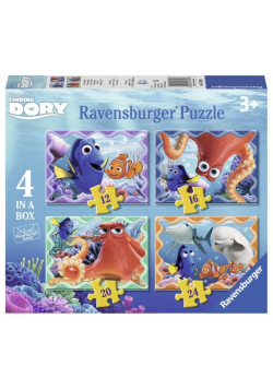 Puzzle Gdzie jest Dory 4w1