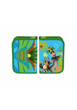 Piórnik z wyposażeniem King Julien
