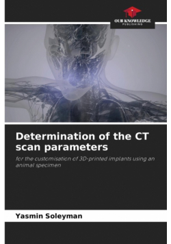 Determination of the CT scan parameters