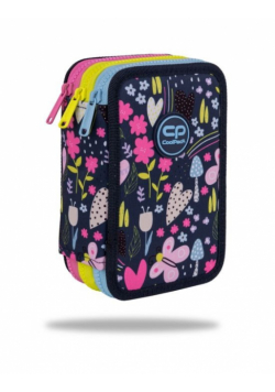 Piórnik 3-komorowy z wyposażeniem Coolpack Jumper 3 In The Garden