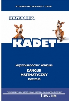 Matematyka z wesołym Kangurem Poziom KADET w. 2018