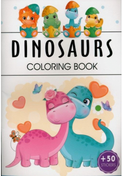 Dinosaurs. Coloring book