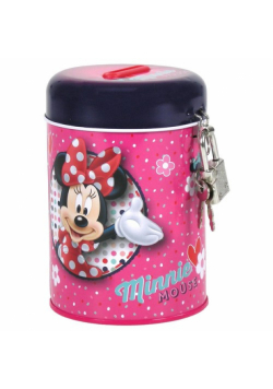 Skarbonka z kłódką Minnie Mouse 16