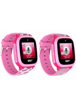 Smartwatch dla dziecka KiDiZ One różowy