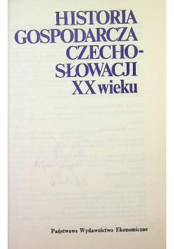 Historia gospodarcza Czechosłowacji XX wieku