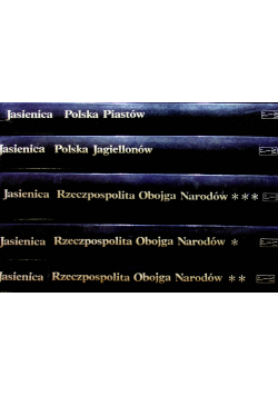 Rzeczpospolita Obojga Narodów 3 Tomy / Polska Jagiellonów / Polska Piastów