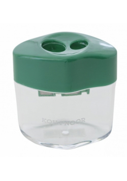 Temperówka plastikowa podwójna mix