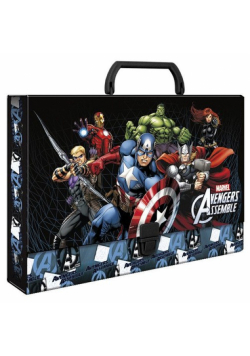 Teczka twarda A4 z rączką Avengers