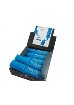Zakreślacz pastelowy turkus (10szt) FABER CASTELL
