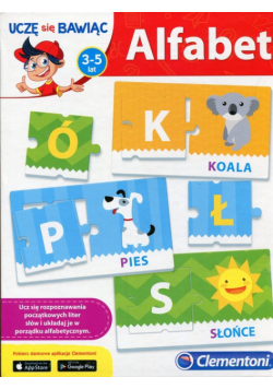 Alfabet Uczę się bawiąc