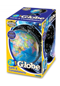Globus Ziemia i konstelacje 2w1
