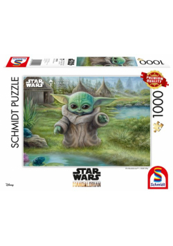 Puzzle 1000 Thomas Kinkade Baby Yoda Star Wars