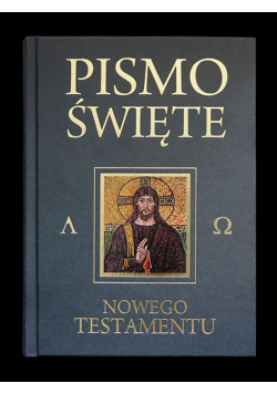 Pismo Święte Nowego Testamentu popielaty