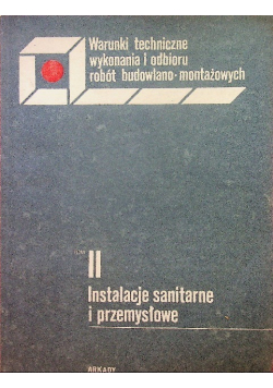 Instalacje sanitarne i przemysłowe Tom II