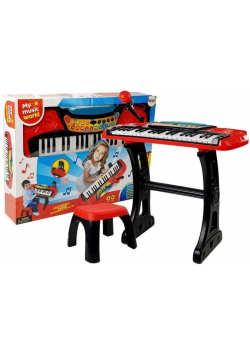 Keyboard ze statywem i krzesełkiem 37 klawiszy