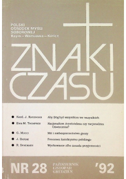 Znaki czasu nr 28 / 92