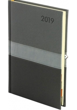 Kalendarz 2019 B5 Dzienny reg. przeszywany Madera