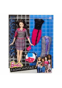 Barbie Fashionistas lalka z ubrankami nr 36