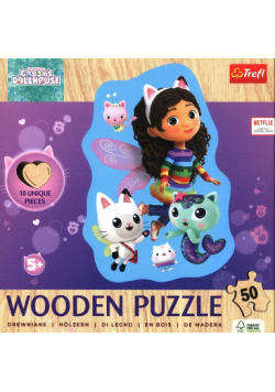 Puzzle drewniane 50 Wesoła Gabby