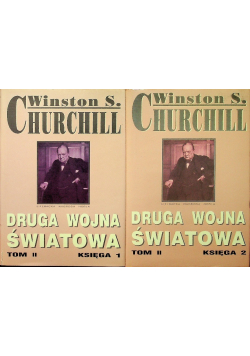 Druga wojna światowa Tom 1 Księga 1 i 2
