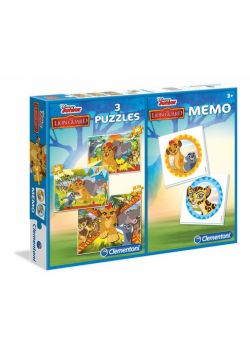 Puzzle + Memo Lion Guard 2x20+100