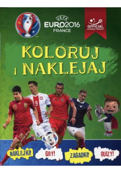 UEFA EURO 2016 Koloruj i naklejaj