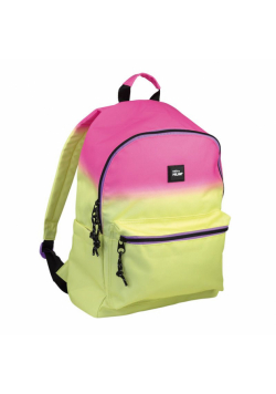 Plecak duży Milan Sunset żółto-różowym 22L