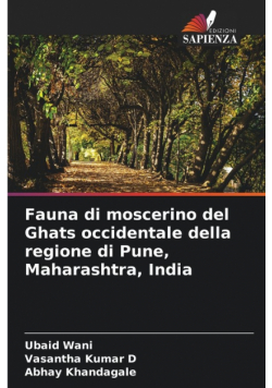 Fauna di moscerino del Ghats occidentale della regione di Pune, Maharashtra, India