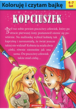 Koloruję i czytam bajkę Kopciuszek