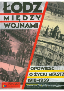 Łódź między wojnami z płytą CD, DVD