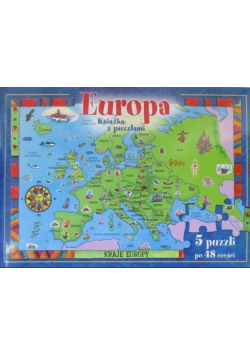 Europa Książka z puzzlami
