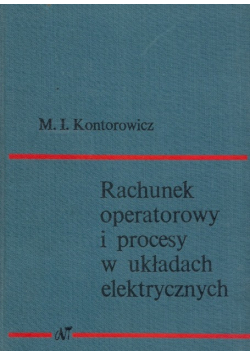 Rachunek operatorowy i procesy w ukladach elektrycznych