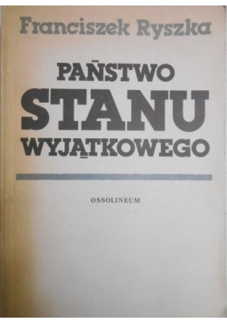 Państwo stanu wyjątkowego