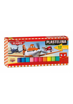 Plastelina 12 kolorów Planes
