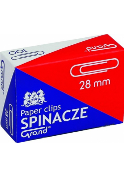 Spinacze Grand 28 mm 10x100 sztuk