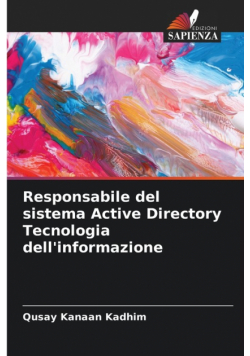 Responsabile del sistema Active Directory Tecnologia dell'informazione