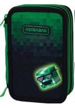 Piórnik Jumbo potrójny z wyp. Pixel Hero ASTRA