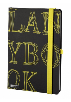 Notes A5 Lanybook LYO w linie czarny