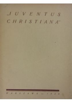 Iuventus Christiana,1929r.