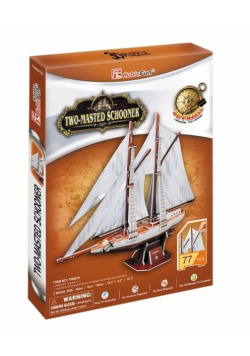 Puzzle 3D Two-Masted Schooner