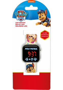 Zegarek LED z kalendarzem Paw Patrol PW19961