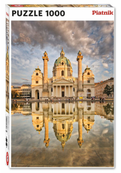 Puzzle Kościół Św. Karola w Wiedniu 1000