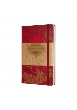 Notes linia L Harry Potter, bordowy MOLESKINE